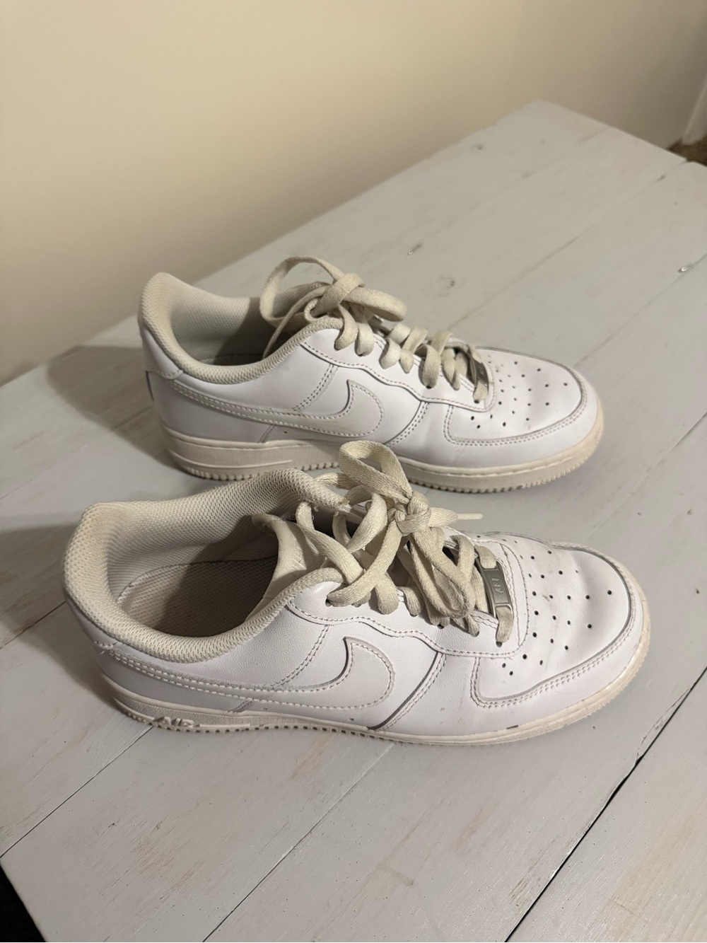 Nike White Low-Top Sneakers